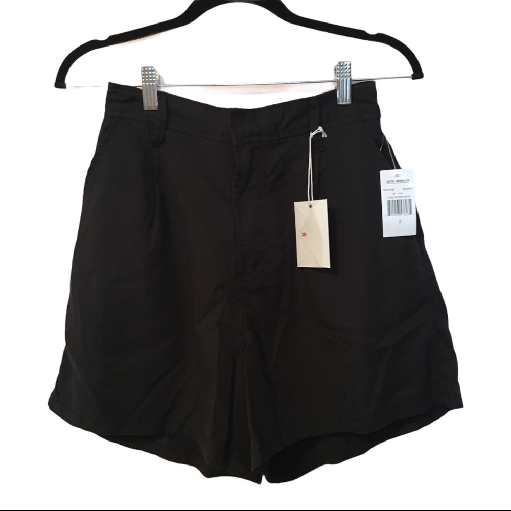 Good American trouser shorts